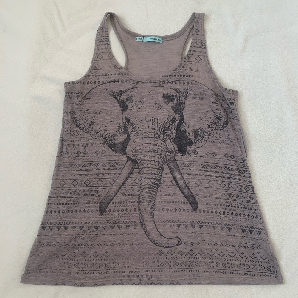 🐘 Elephant Tank Top Small